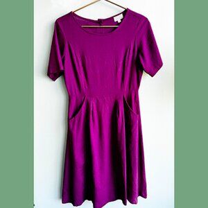 Field Day Ingrid Dress in Electric Violet